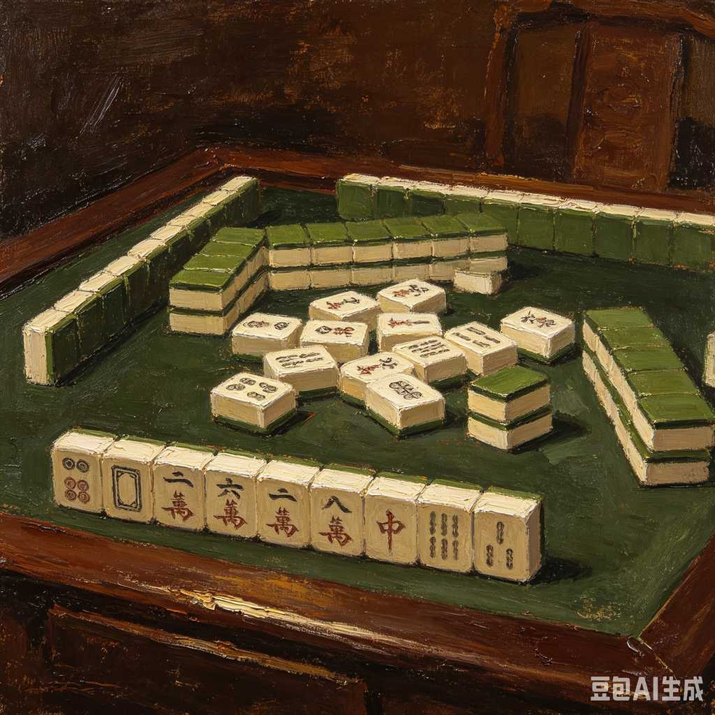 sharp printed mahjong symbols