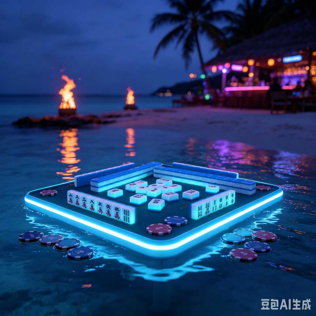 indoor leisure game mahjong set